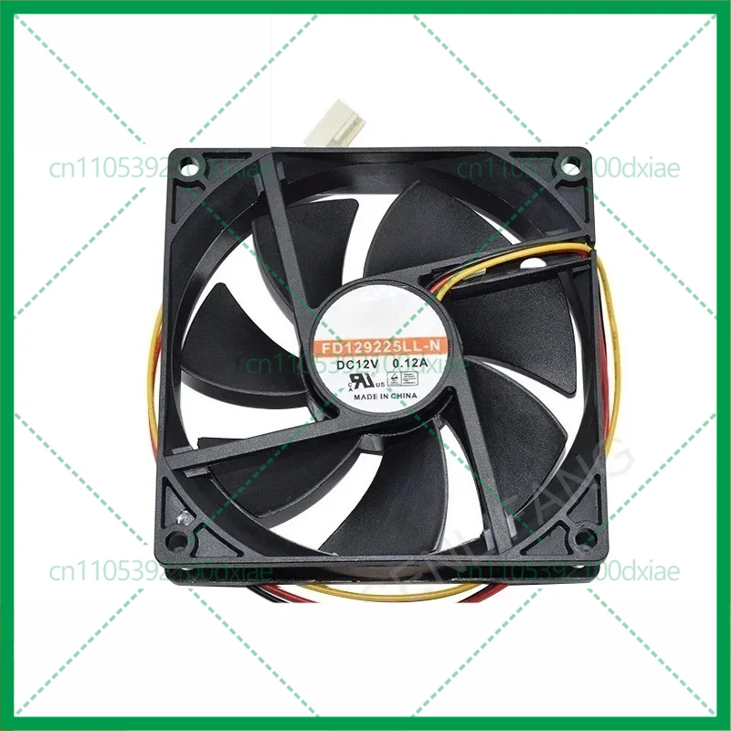 

2pcs NEW For Y.S TECH FD129225LL-N DC 12V 0.12A 90x90x25mm 3-Wire Server Cooling Fan