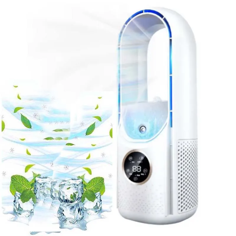 

Настольный тихий прохладный спрей, малошумный безлопастной вентилятор, башенный вентилятор на подставке, портативный USB-вентилятор с очистителем воздуха