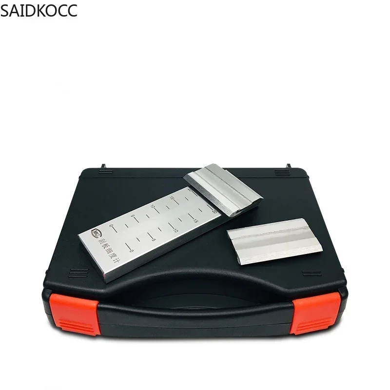 SAIDKOCC Single Slot Scraper Fineness Meter QXD Single Slot Fineness Plate 0-25/50/100 Coating Particles