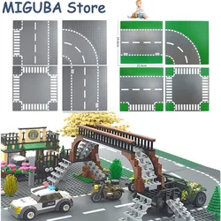 Classic Base Plates 32*32 32*16 Dots City Street Road Plate Assembly Bricks Baseplate Compatible All Brands Building Blocks
