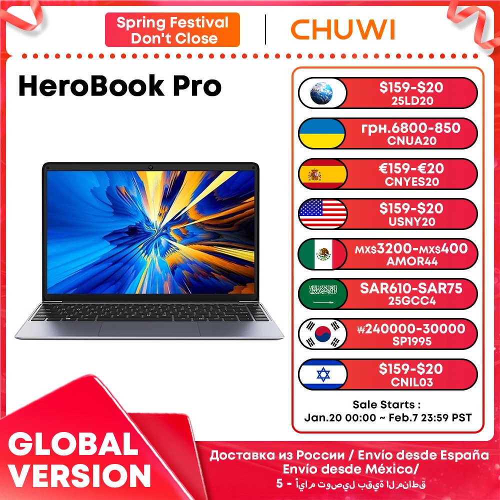 CHUWI HeroBook Pro 14