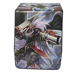 Yu-Gi-Oh Card Case Blackwing Full Armor Master Black-Winged Dragon Diy Leather Action Toy Figures Game Collection Storage Box