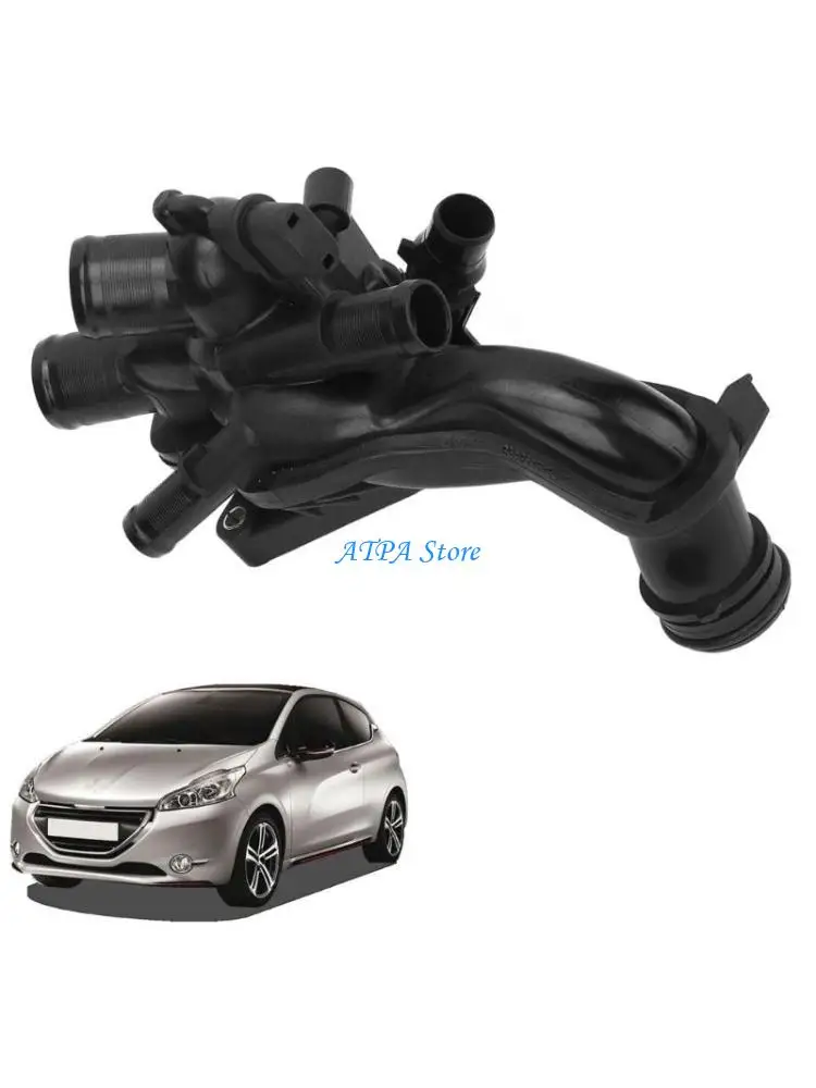 

U13C Car Thermostats Engine Coolant Thermostats Housing with Sensors 1336CC for R55 R56