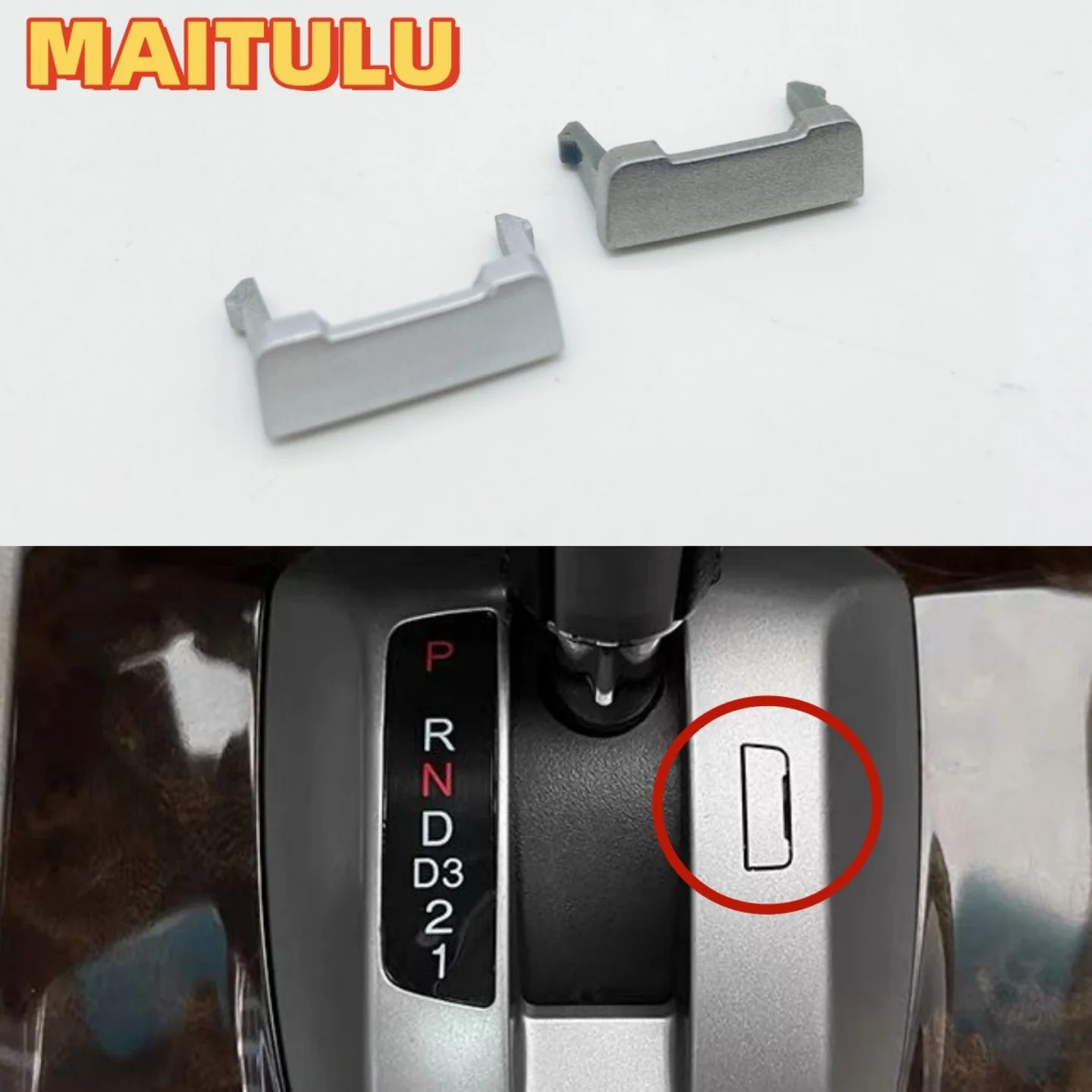54716TB0A81ZC Gear Lever Lock Cap Shift Shifter Lock Cover Fit for Honda Accord 2008-2013  CP1 CP2 CP3 54716-TB0-A81ZA - view 2