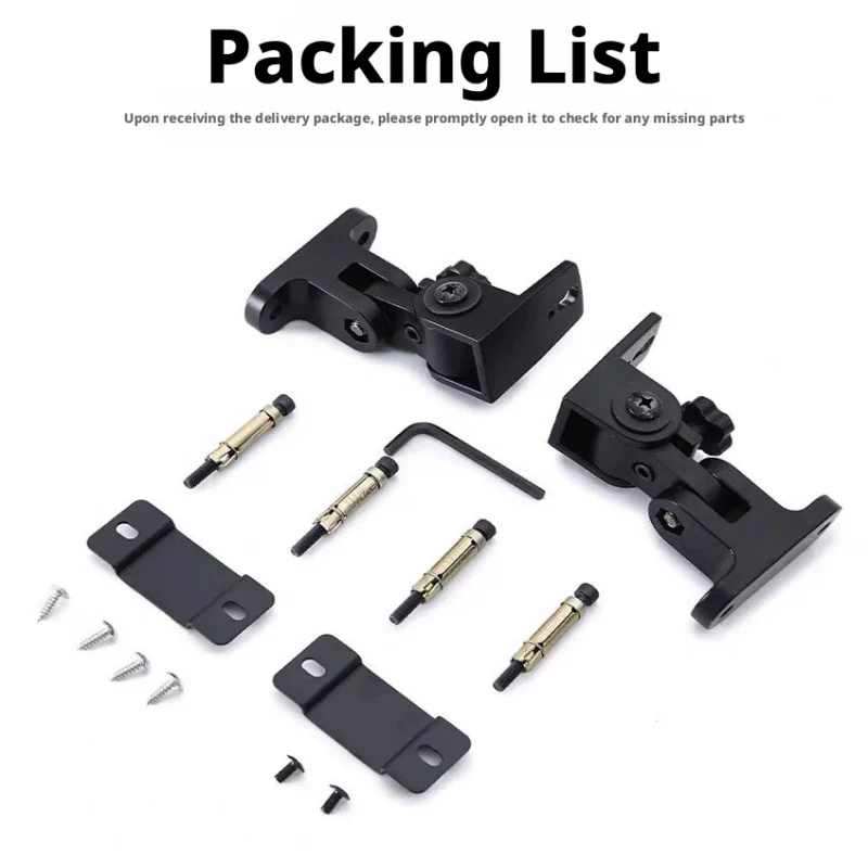 Soporte de pared WYORESY para altavoz envolvente Samsung 990 930 9200S 9250S 9500S, soporte anticaída resistente