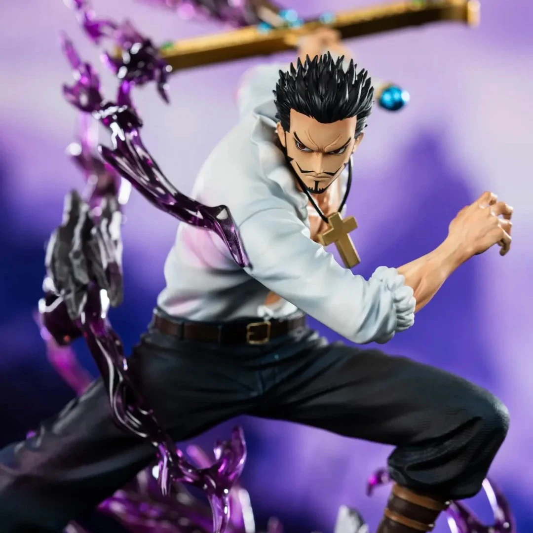 One Piece Tianhui Hawkeye Mihoc GK Garage Kit Collectible Action Figure - Desktop Ornament Model Gift for Anime Fans