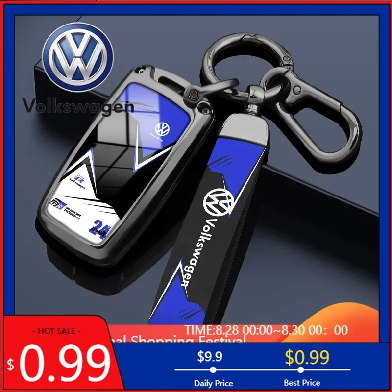 

Новый складной чехол для ключа с 3 кнопками для VW Volkswagen Polo Tiguan Passat B5 B6 B7 Golf 4 5 6 MK6 (2026)