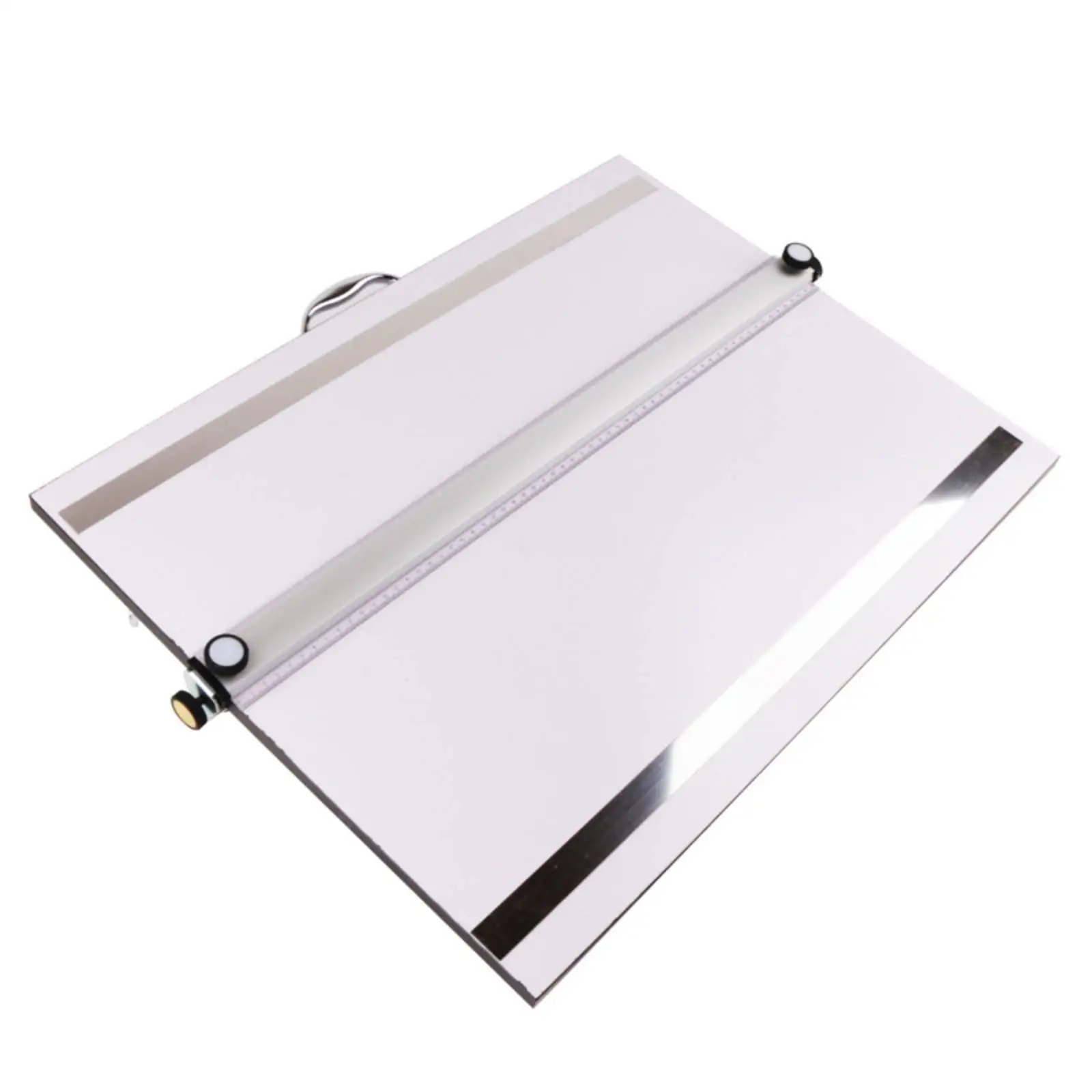 A2 Drawing Board for Desk with Sliding Straightedge and Clamping Strips for Engineering Layout Tasks