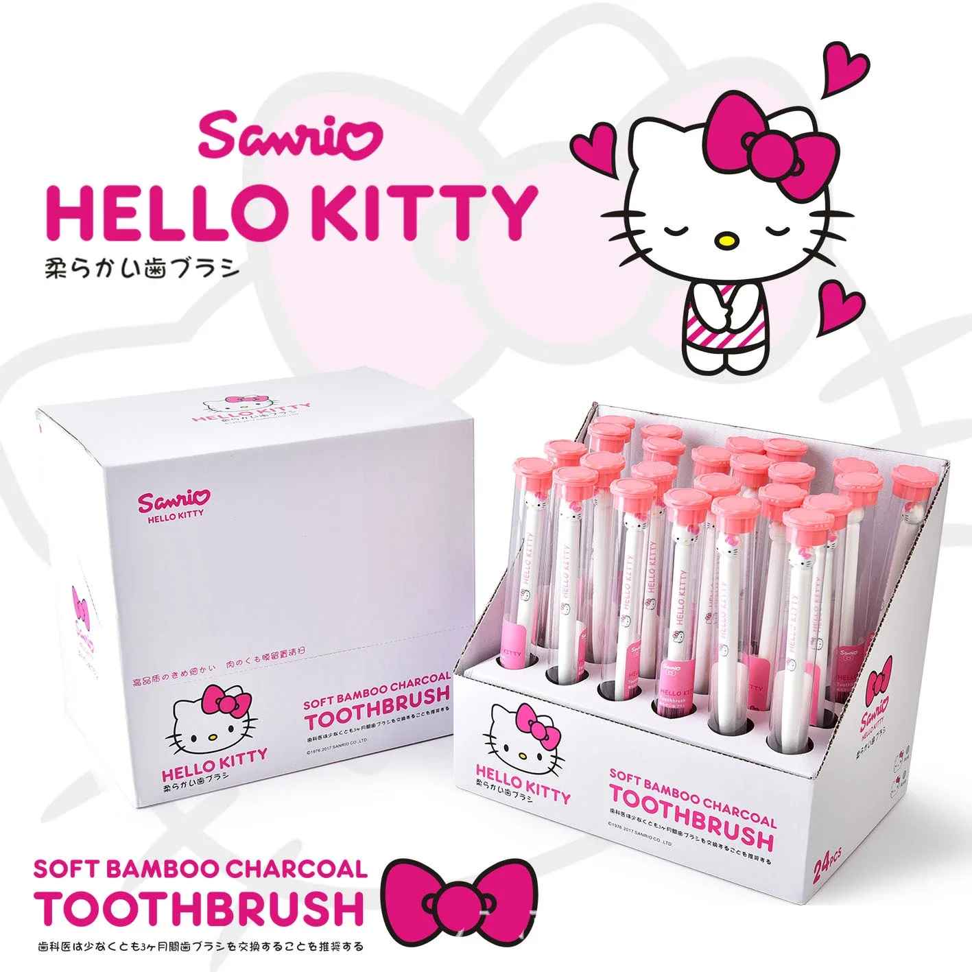 Hellokitty Sanrio Toothbrush Mymelody Kuromi Cinnamoroll Cartoon Student Adult Household Toothbrush Cleaning Toothguard