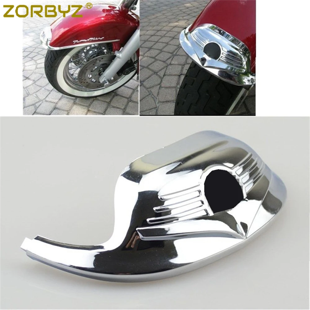 ZORBYZ Front Mudguard Trim Fender Tip Fit For Harley Road King 10-13 FLHR FLHRC Classic 1997-2013