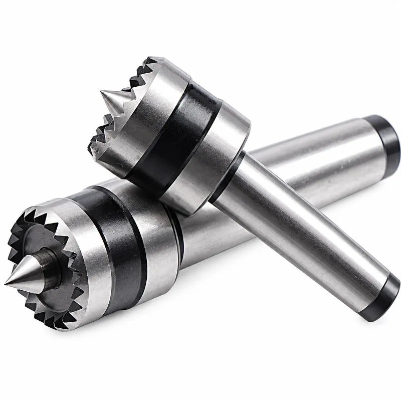 Wood Lathe Drive Center MT1 MT2 Multi-Tooth Rotary Centre for Woodworking Spindle Turning and Wood Processing Tools