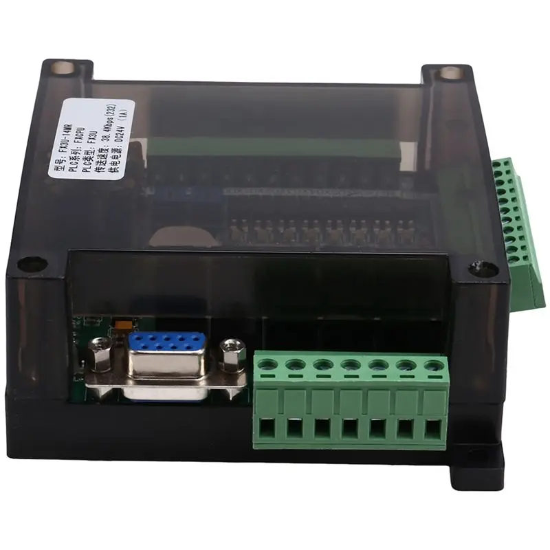 Reliable-FX3U 14MR 6AD 2DA RS485 8 Input 6 Relay Output 6 Analog Input 2 Analog (0-10V) Output PLC Controller Board - view 5