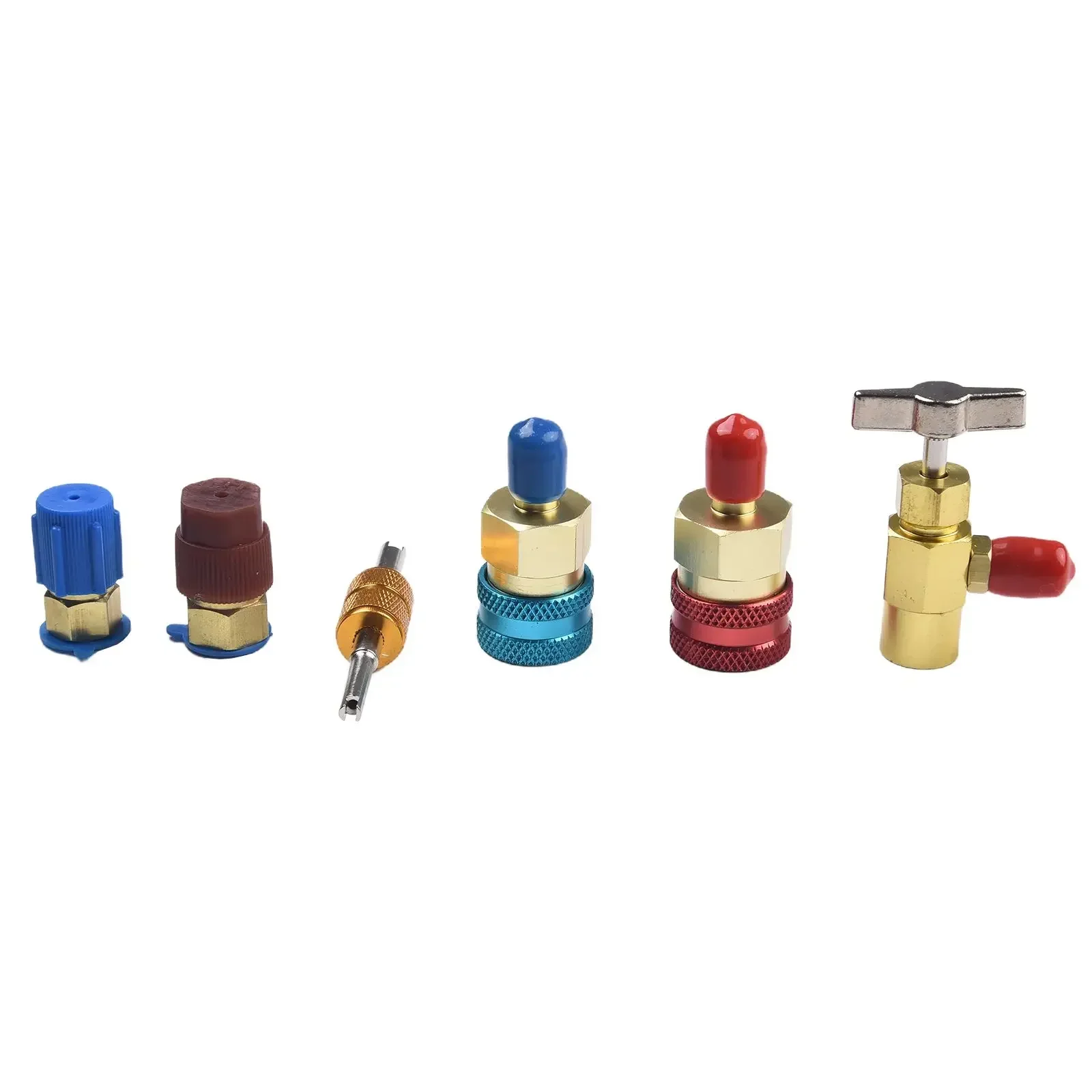 Convenient and Efficient R1234YF to R134A Adapter Set Sophisticated Workmanship and Perfect for Car Owners and Mechanics