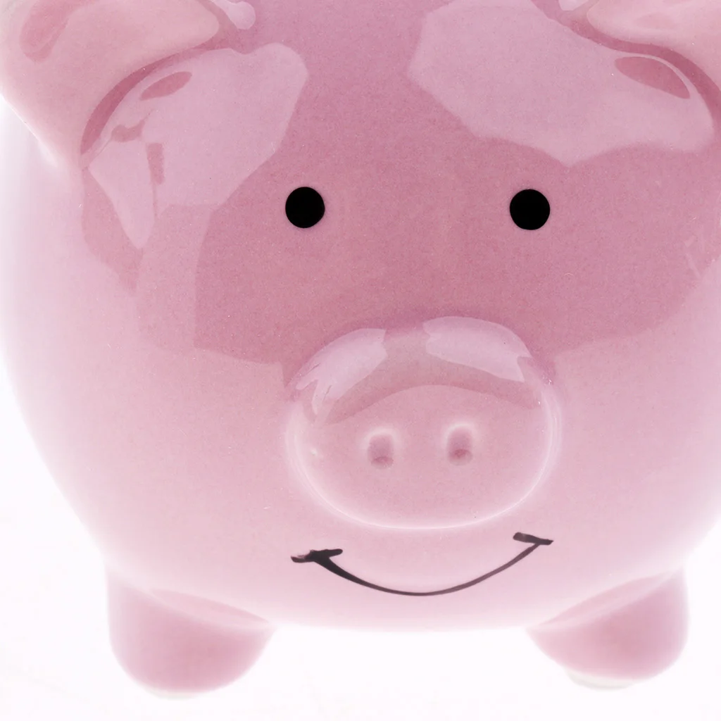 Children Deposit Box Ceramic Money Box Piggy Bank for Boy Girl Coin Savings Storage for Kids Room