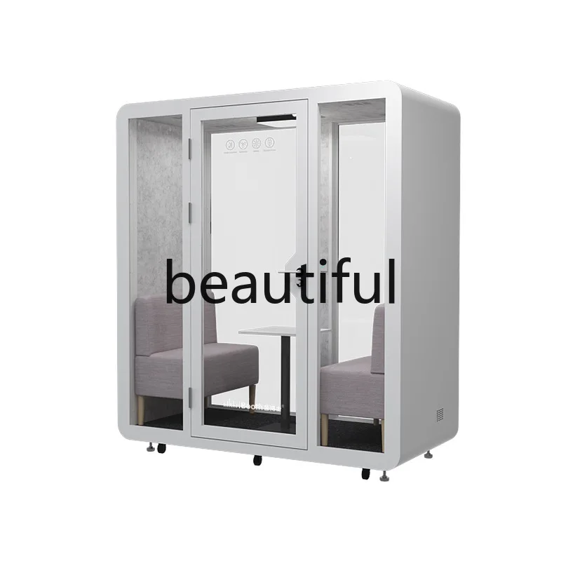 Soundproof room Silent warehouse Reception room Interview cabin Movable office rest, live stream