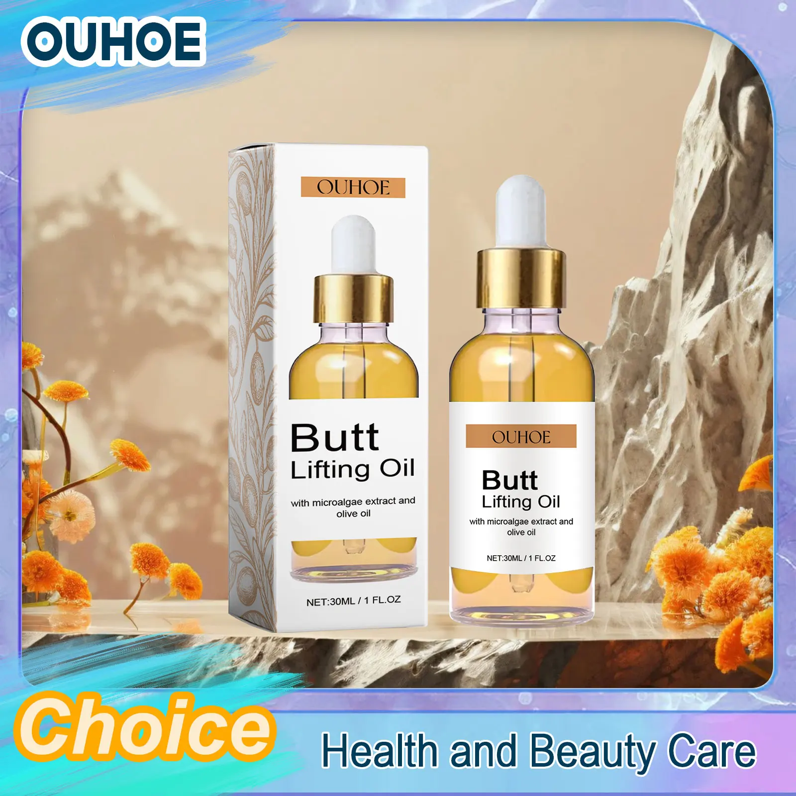 Buttock Enlargement Oil Butt Lift up Firming Big Ass Enhancement Hip Growth Moisturize Tighten Shaper Bum Sexy Body Massage Care