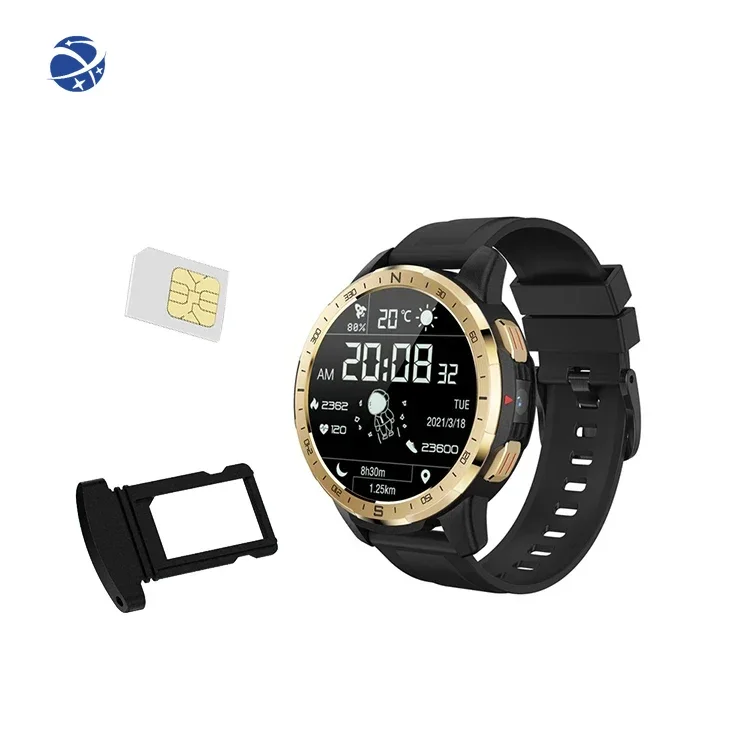 Multifuncional Ip67 Water Proof 2 En 1 Reloj Inteligente Braslat Smart Watch Sim And Memory Card Supported 4 G Smartwatch