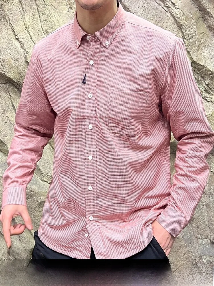 

Классический мужской модный зимний воротник в клетку с подкладкой Fce, теплый хлопок, дышащий длинный свеч Cas...