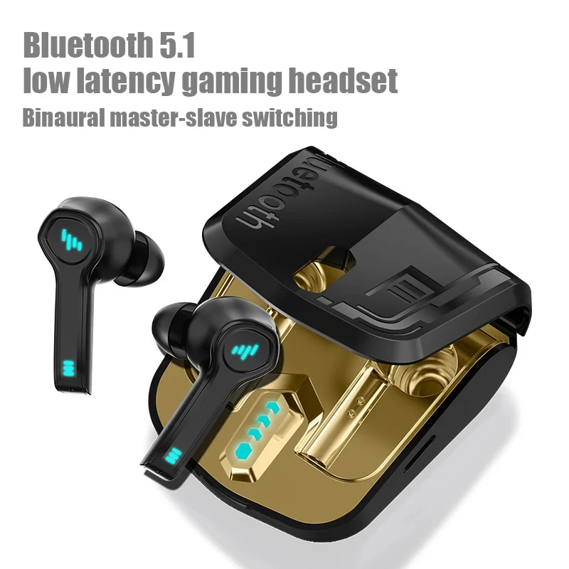 

New Bluetooth Earphones M01 Wireless Headphones LED TWS with Microphone Earphones Noise Cancel Headsets Earbuds