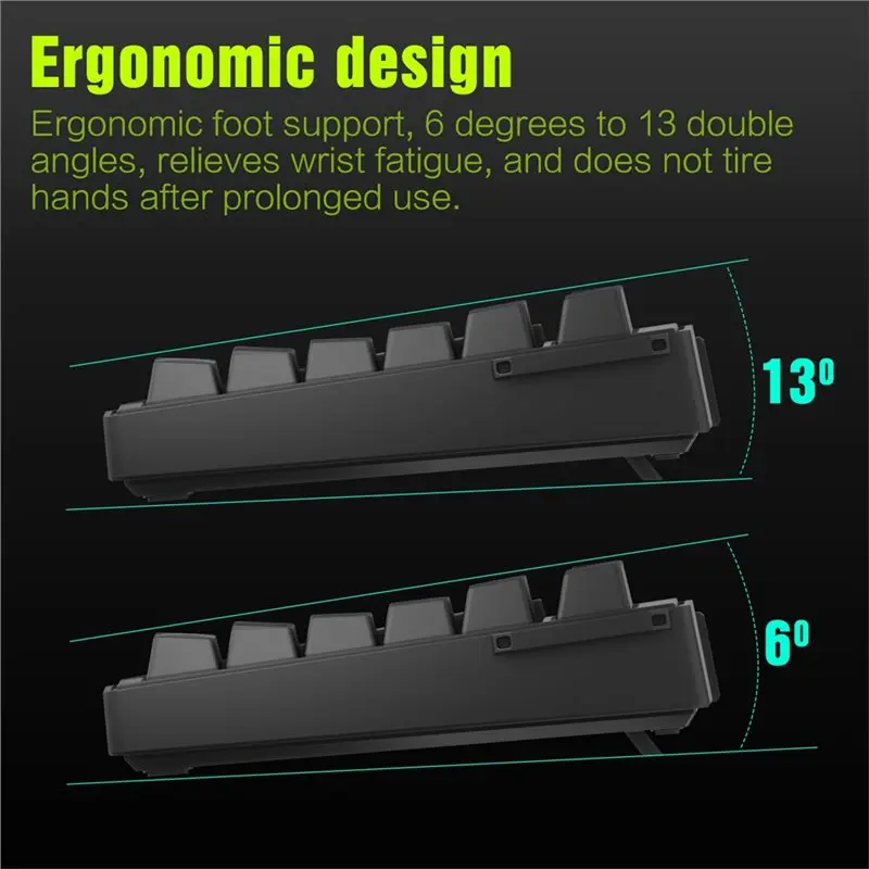 K1 PRO Visual LCD AI Keyboard 80% Gaming Mechanical Keyboard RGB Backlight Hot Swap