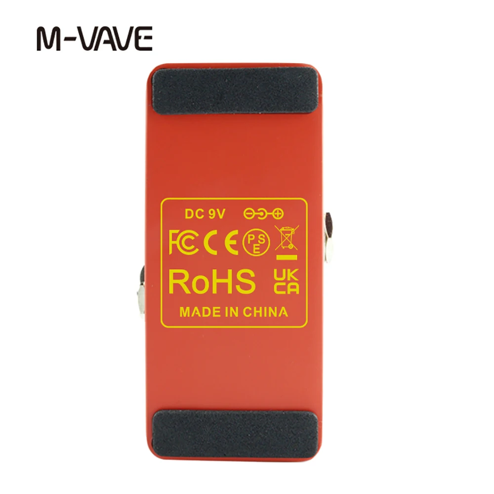 M-VAVE Electric Guitar Pedal Overdrive Effect Pedal Analog Overdrive Effect True Bypass Zinc Alloy Shell Guitar Accessories