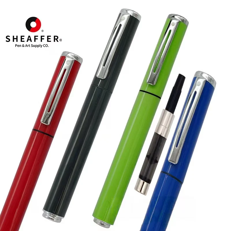 Sheaffer POP Fountain Pen Replaceable Ink Cartridge Kids Cartoon Pen Boys High Beauty Writing Pen Student Beginner