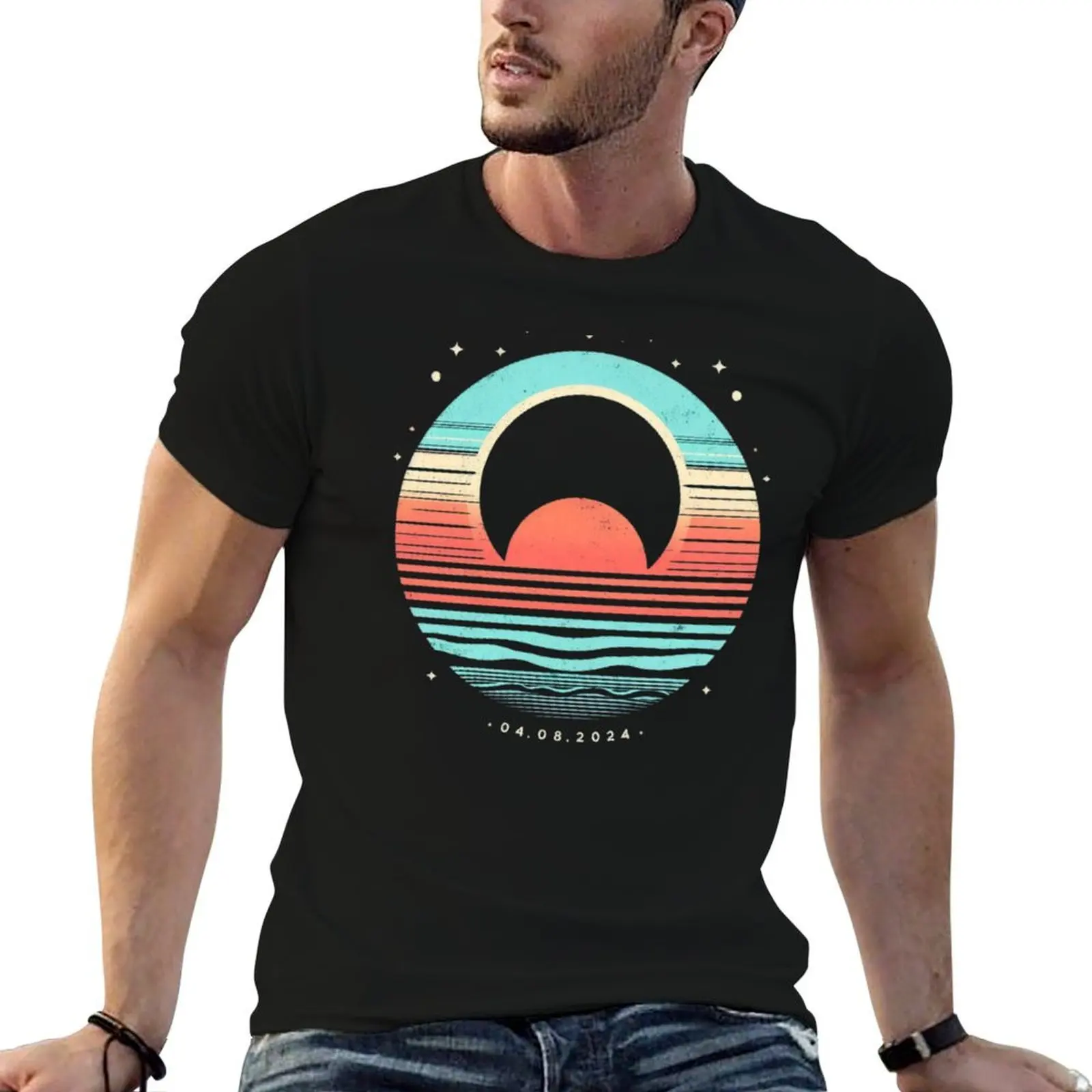 2024 Total Solar Eclipse April 8 Eclipse - april eclipse 2024 T-Shirt anime anime figures mens graphic t-shirts anime