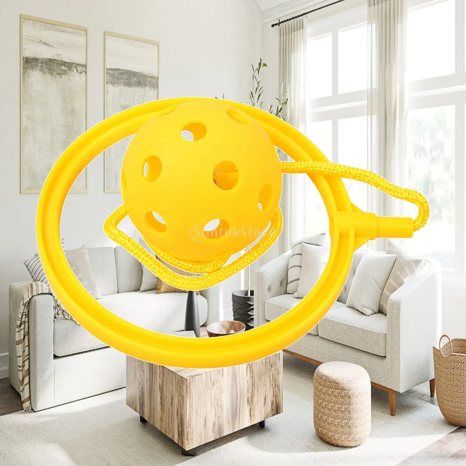 Lightweight Foot Coordination Trainer Ball with Loop for Children Play