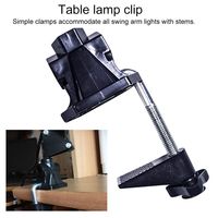 DIY Portable Hardware Light Accessories LED For Mic Stand Light Holder Desk Lamp Clip Camera Flash Holder Bracket Clamp
