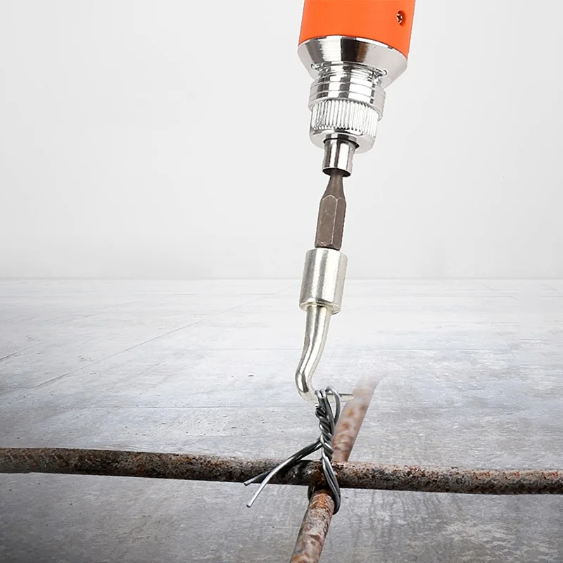 Gancho automático para amarrar vergalhão, ferramentas de enrolamento de construção, alicate twister para amarrar fio de aço, máquina de cintar