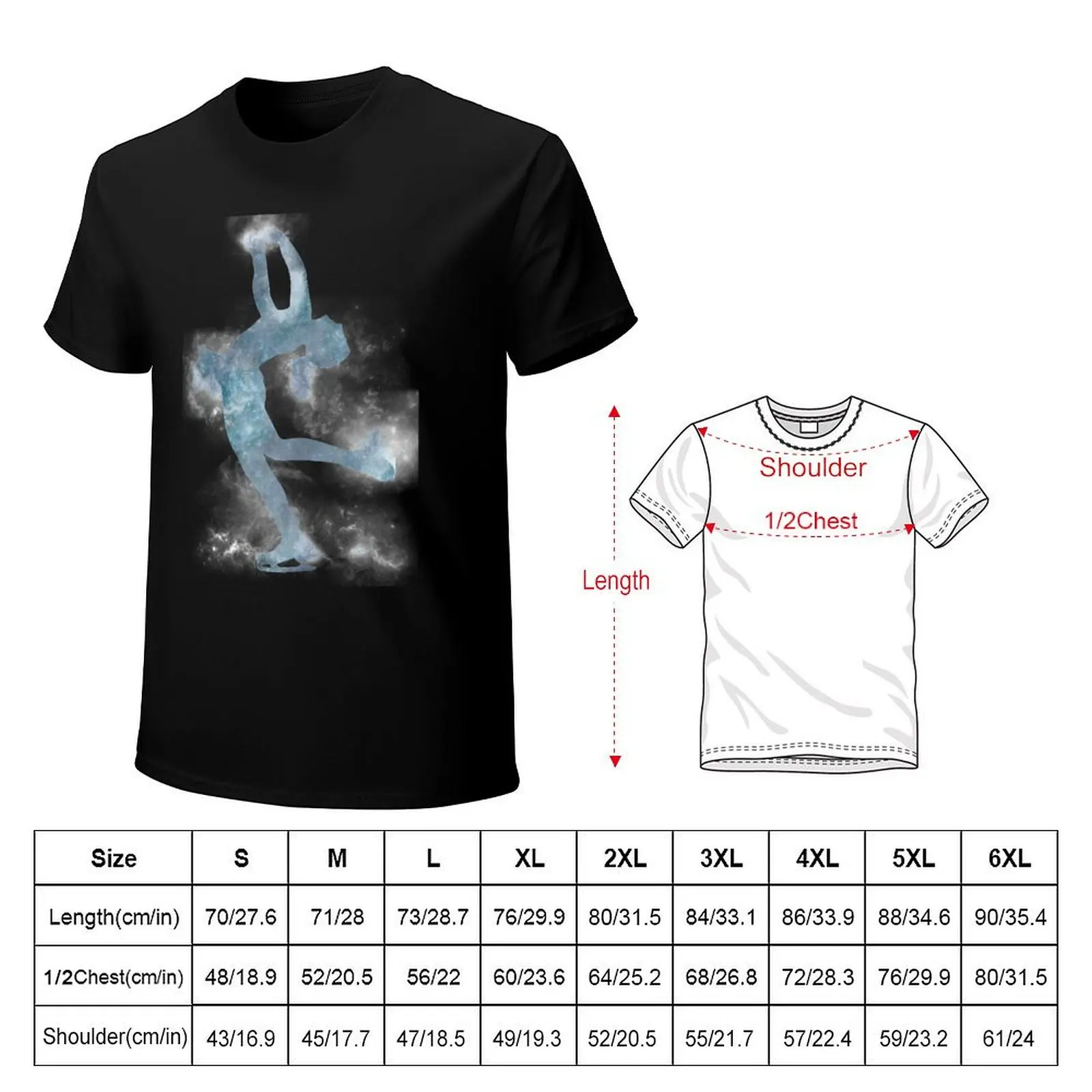 Ice Skater Nebula 2 T-Shirt t shirts for man pack white T-Shirt