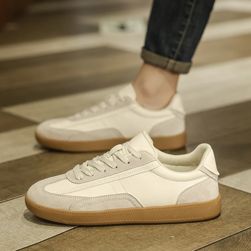 

Dehun Shoes, весенние мужские новые маленькие белые туфли с низким верхом, дышащие универсальные туфли на плоской подошве с ремешком для спорта и отдыха