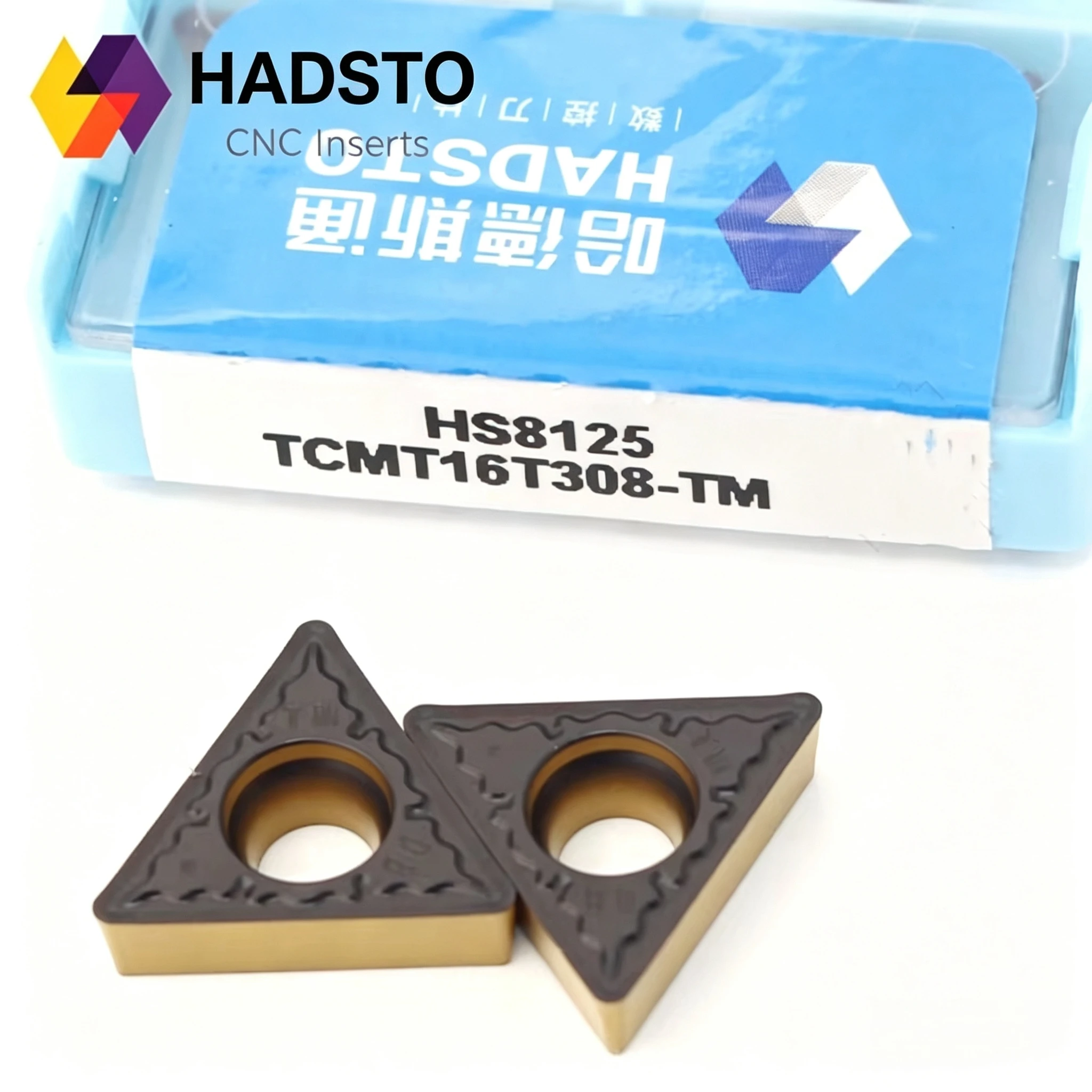 TCMT110202 TCMT110204 TCMT110208 TCMT16T304 TCMT16T308 TCMT16T312 - TM HS7125 HS8125 HS7225 Carbide Insert TCMT Inserts view 2