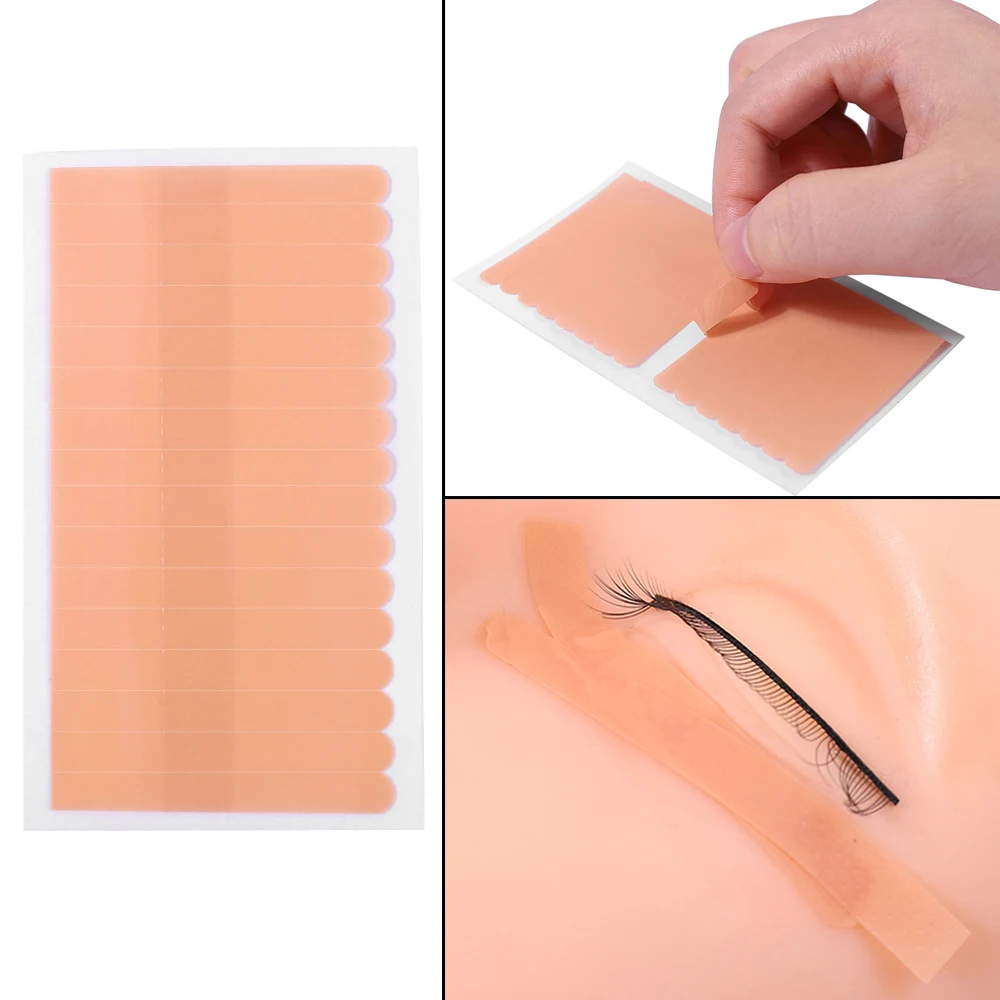 10 แผ่นไม่ทอคิ้วเทปป้องกัน Grafted ขนตาปลอม Lifting เทปตา Lash EXTENSION ภายใต้ Patch แต่งหน้าเครื่องมือ