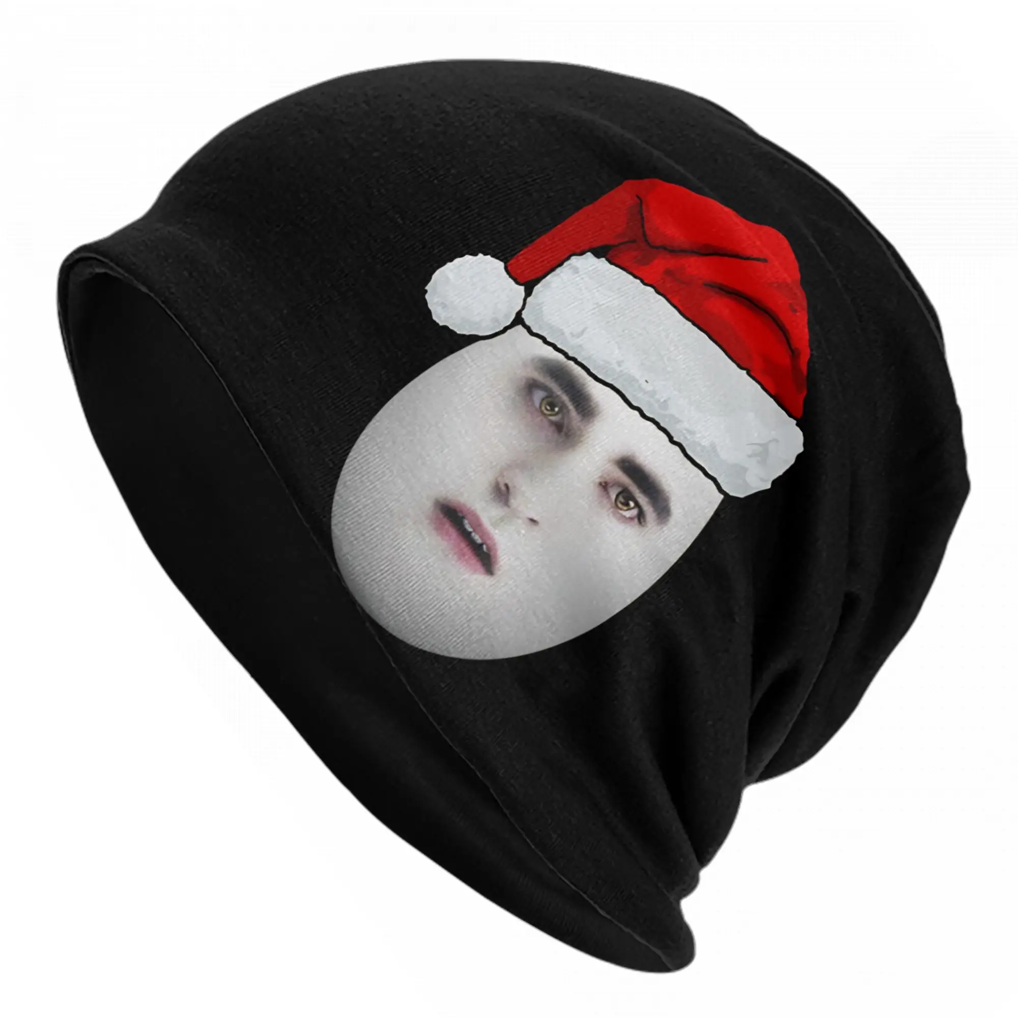 Christmas Eggward Funny Meme Skullies Beanies Hats Twilight Edward Cullen Winter Men Women Outdoor Cap Warm Dual-use Bonnet Hats