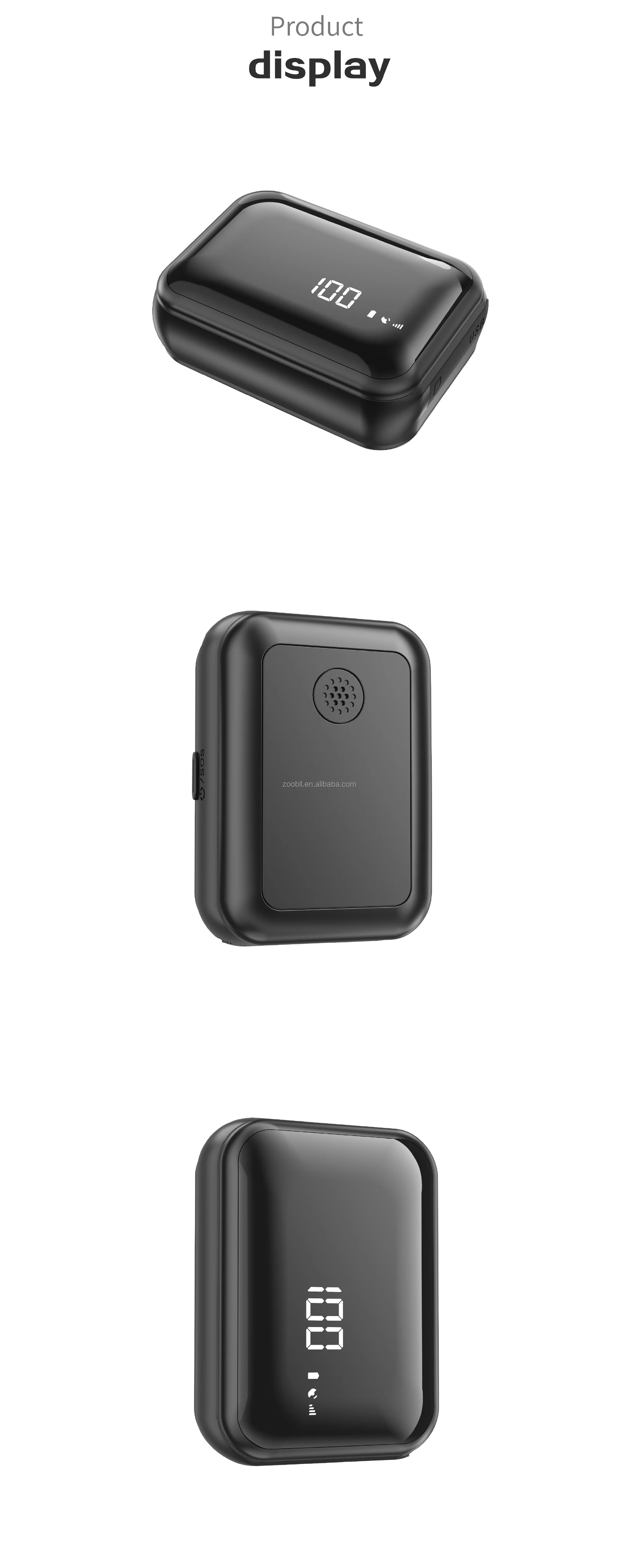 Long Battery Life 4G Smart Car GPS Tracker 3000mAh Portable Real-Time Location ACC Detection Android App LBS/AGPS PC GSM/GPRS