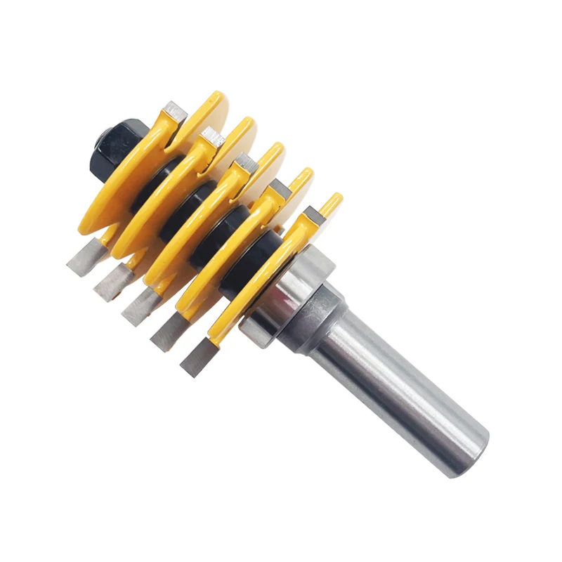 Imagem -02 - Router Bit para Carpintaria Fresa Face Mill End Mill 3-teeth mm 12 mm 12.7 mm Shank Cove 47.6 mm Box Finger Joint