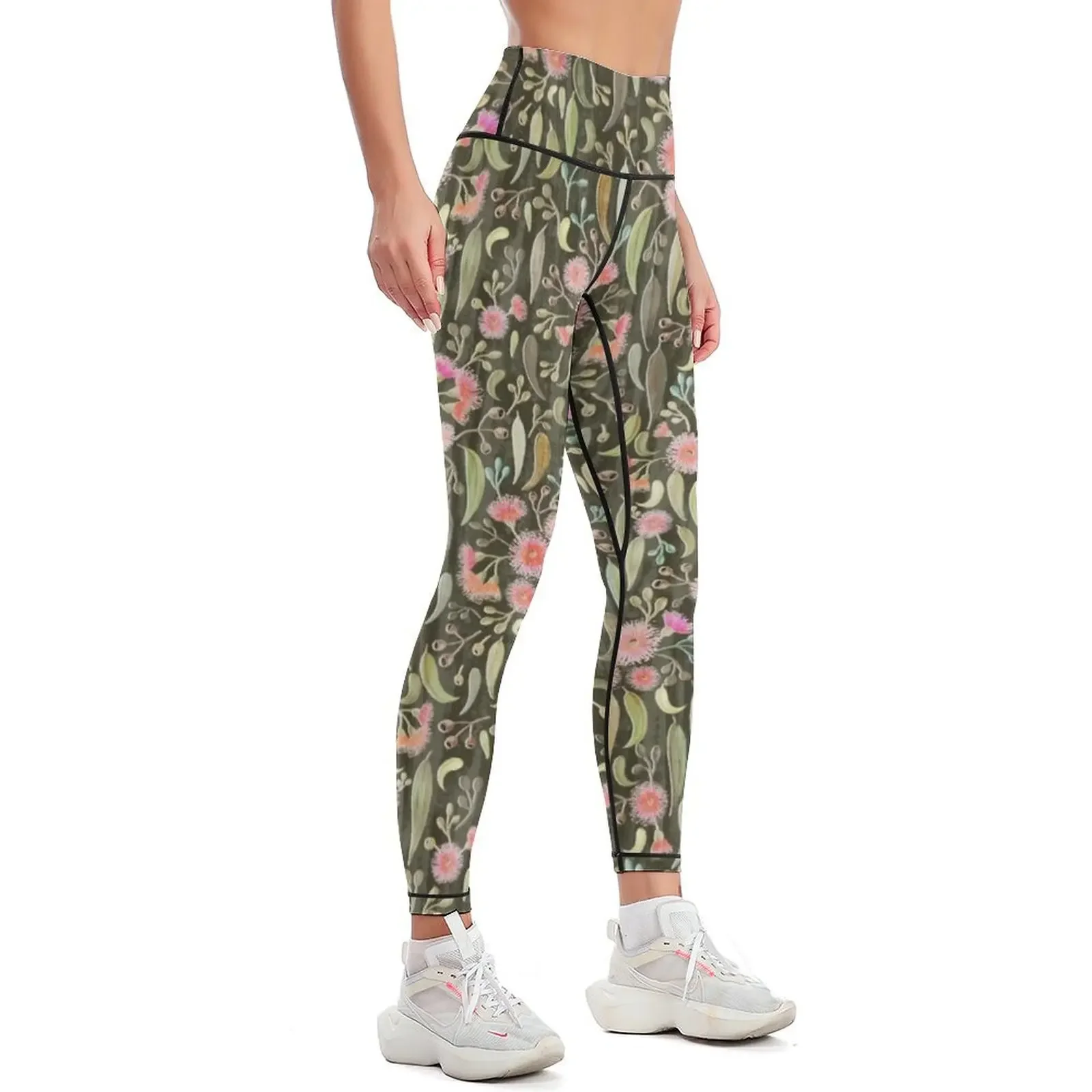 Australian Gumtree Blossom Leggings gym's sportswear Women's sports pants sport set Womens Leggings