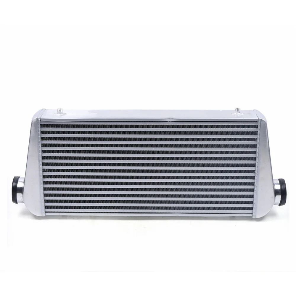 Intercooler aluminium 4 "1000HP Universal dudukan depan I/O FMIC Inlet & Outlet Intercooler Core 5-50PSI kualitas tinggi baru