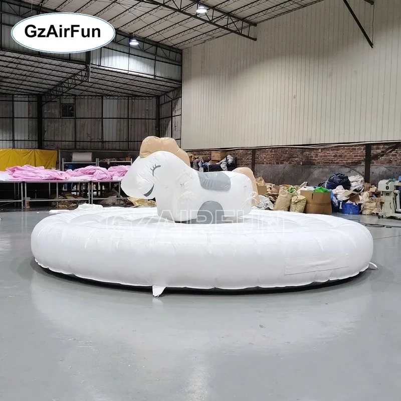 Customized Interactive Human Inflatable PVC Eco-Friendly Horse-Riding Game for Commercial Use Adults & Children GZAIRFUN