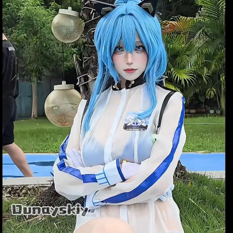

Amanda^Godss Helen Swimsuit Cosplay Costume Set Anime Game Character Outfit For Comic Con Halloween Carnival Role Events