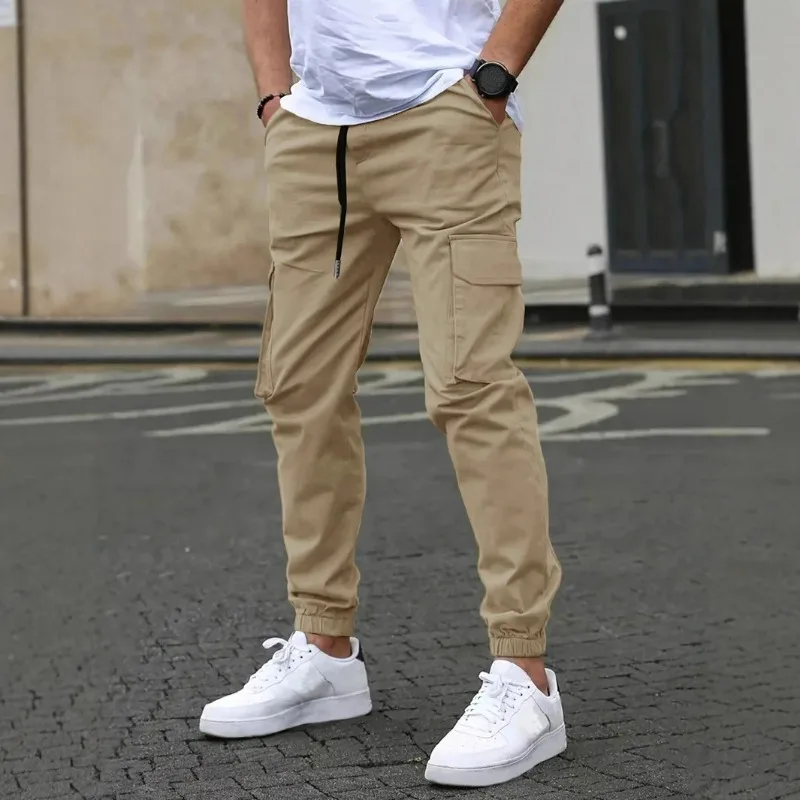 

Модные мужские комбинезоны однотонного цвета, повседневные брюки, облегающие, спортивные, молодежный стиль