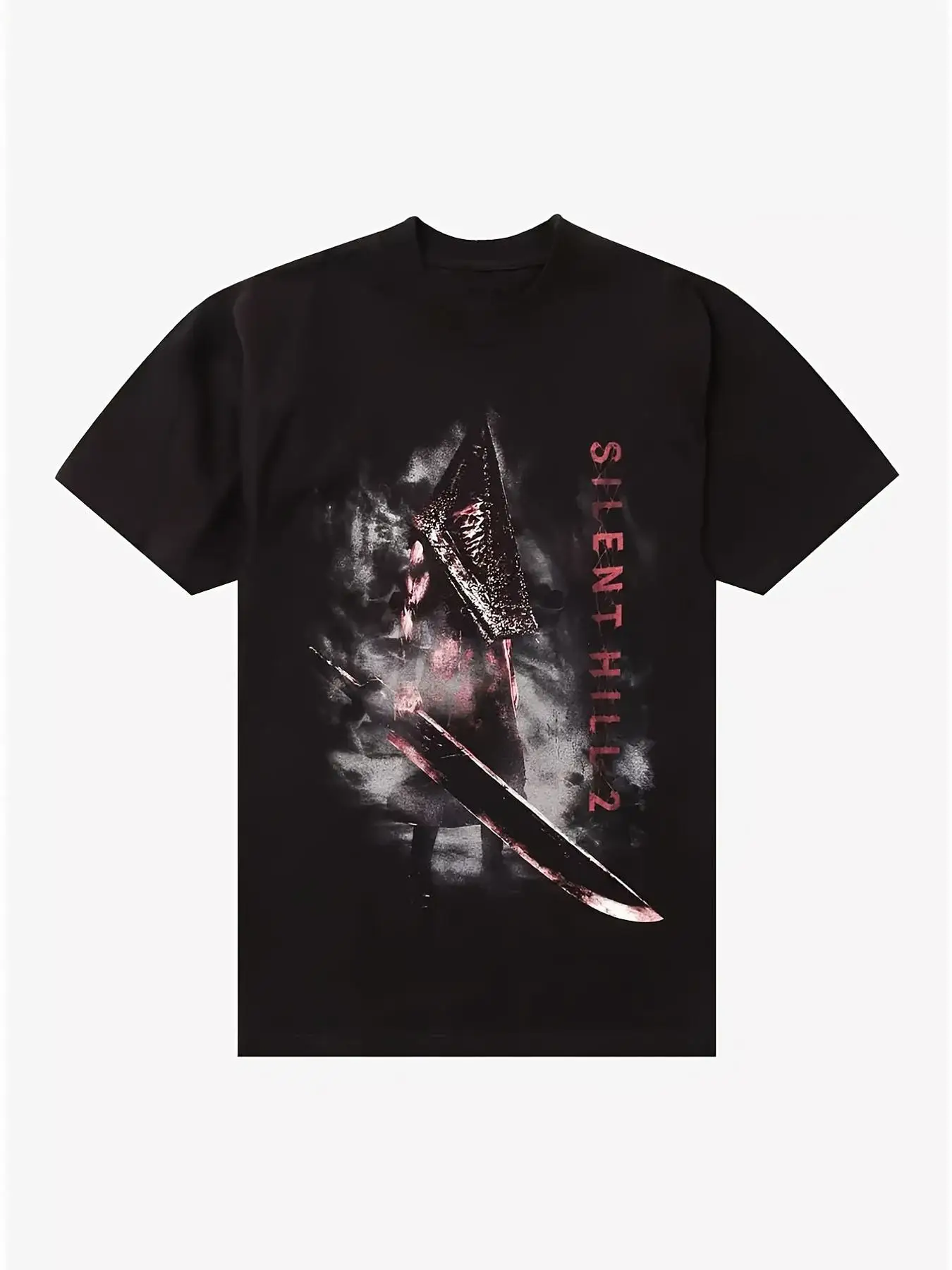 Pyramid Head Iconic T-Shirt for Men Unisex Casual Round Neck Tee Suitable for Seasons Machine Washable Iconic Pyramid Head Print
