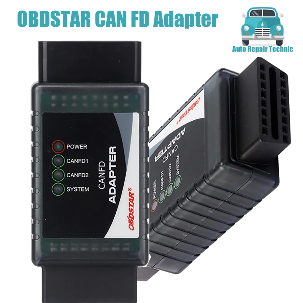 

OBDSTAR CAN FD Adapter Work with X300 DP Plus and Pro4 CANFD Protocols for G-MC/Bu-ick ECU Systems Diagnosis Support English