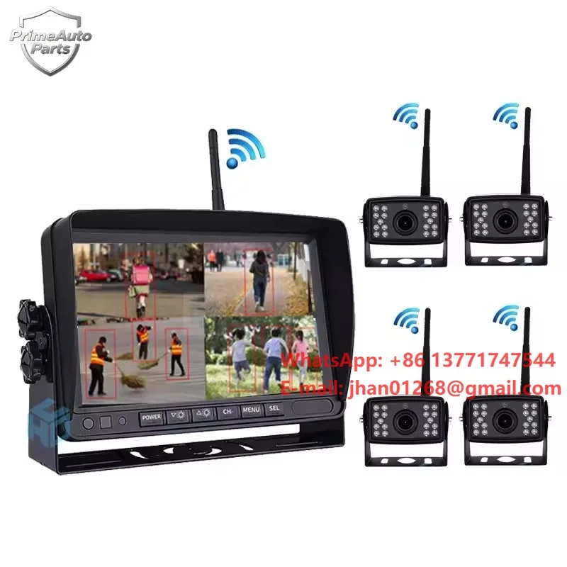 720P Wireless RV Backup Camera System 7