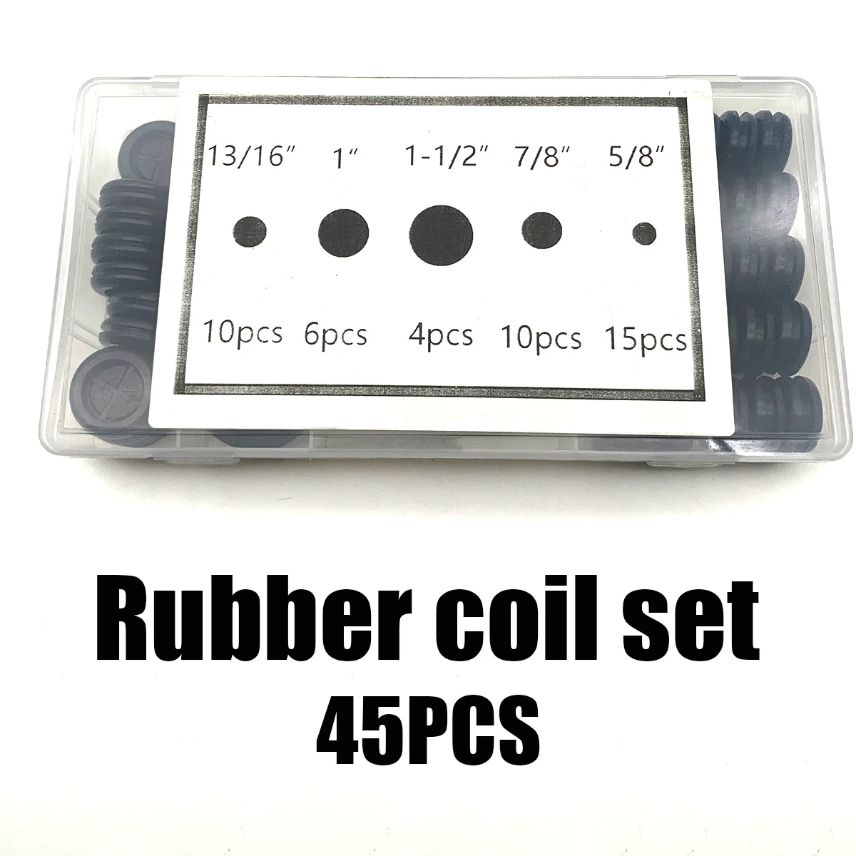 Rubber Coil Set, Distribution Box, Wire Sealing Ring, Dust-proof and Waterproof Outlet Protection Cover, Multi Specification Box
