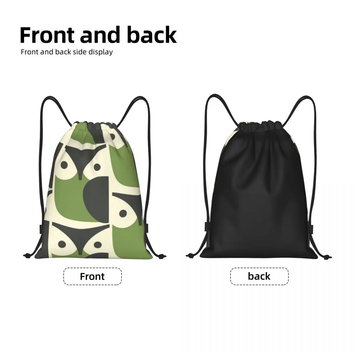 Custom Orla Kiely Flower Drawstring Backpack Bags Women Men Lightweight Gym Sports Sackpack Sacks for Yoga