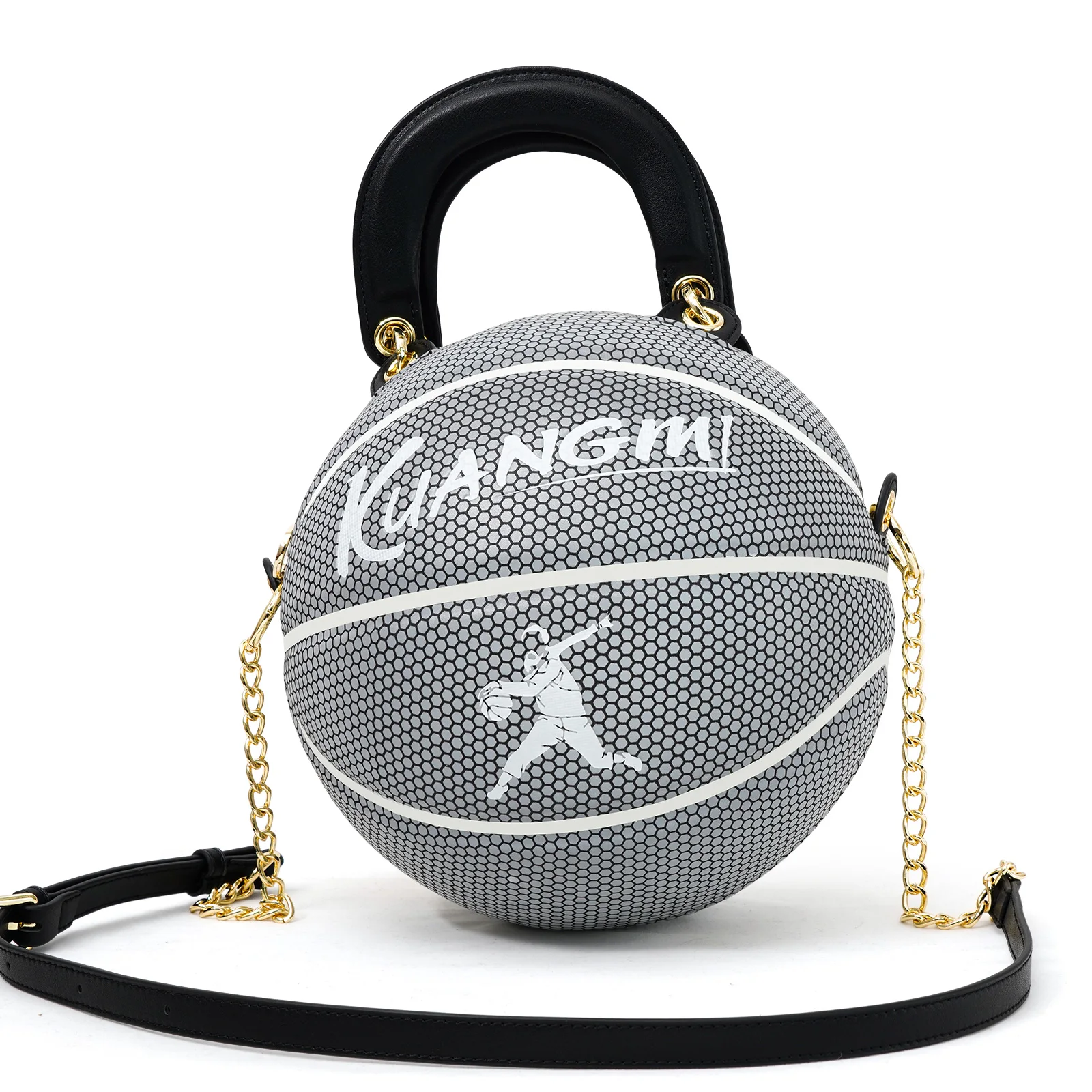 

Kuangmi Basketball-Inspired Handbag The Must-Have Street-Style Statement Piece
