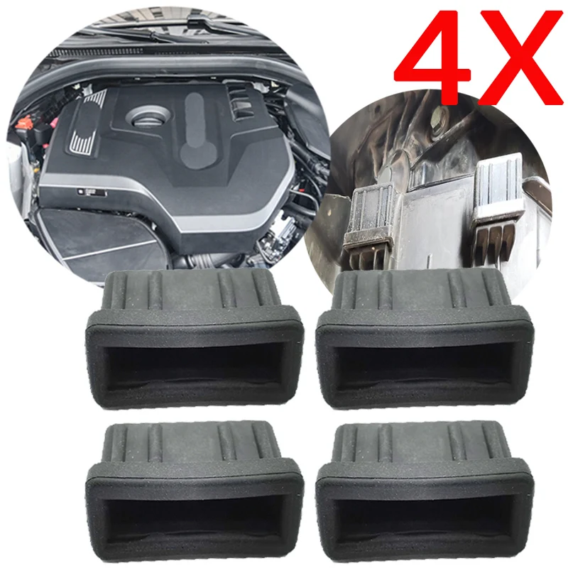 4X Radiator Rubber Mount In The Engine Compartment 17111712911 For Bmw E32 735i 735iL 750iL 1992 Year