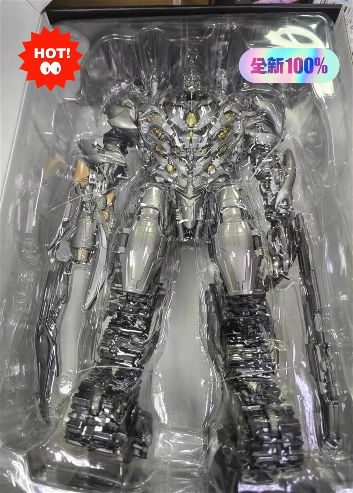 【IN STOCK】Transformation YOUHU 6618D MG Tank Megatank METAL Action Figure Robot Toys